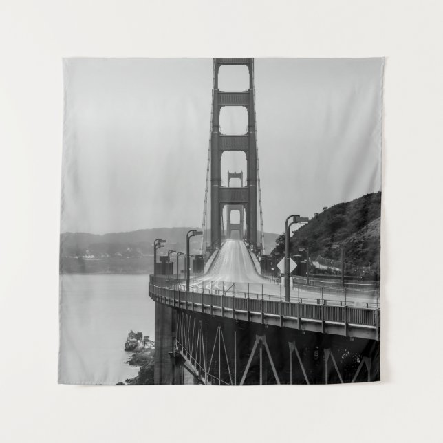 TENTURE PHOTOGRAPHIE GRASCALE DU PONT CÂBLE (Devant)