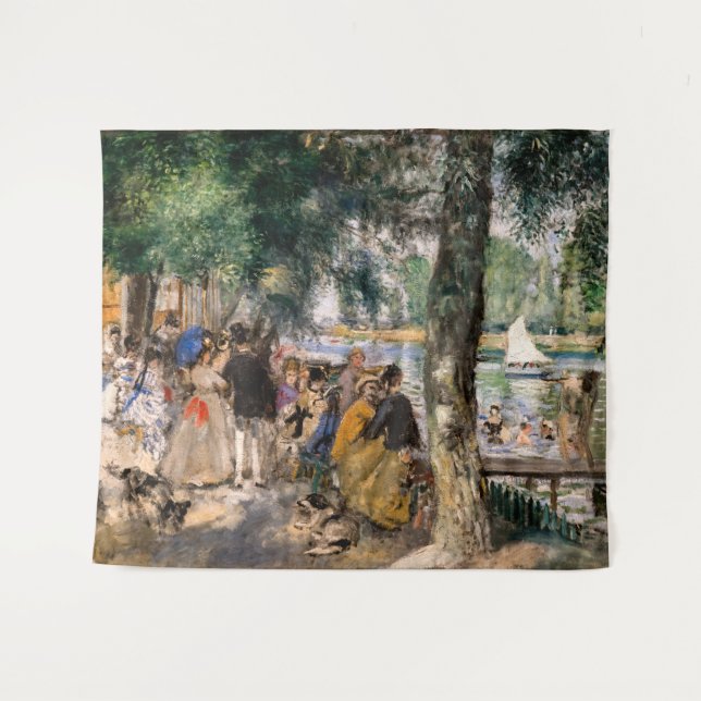 Tenture Pierre-Auguste Renoir - Baignade sur la Seine (Devant (Horizontal))