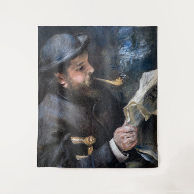 Tenture Pierre-Auguste Renoir - Claude Monet lisant (Devant)