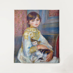 Tenture Pierre-Auguste Renoir - Enfant au chat