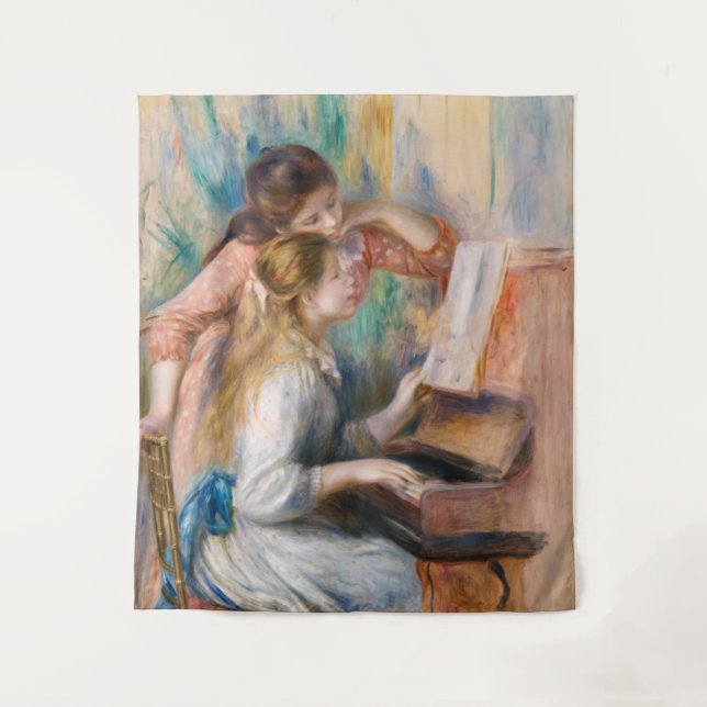 Tenture Pierre Auguste Renoir - Jeunes filles au piano (Devant)