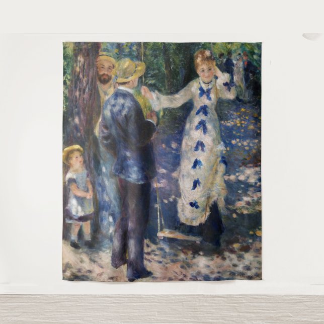Tenture Pierre-Auguste Renoir - La Balançoire (Devant)