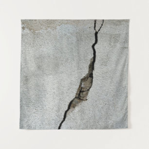 Tenture Pierre de texture de béton de mur de fissure