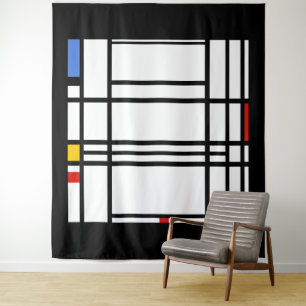 Tenture Piet Mondrian, Composition 10