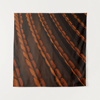 Tenture Pile of yellow chairs