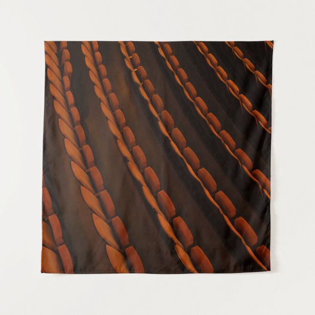 Tenture Pile of yellow chairs (Devant)