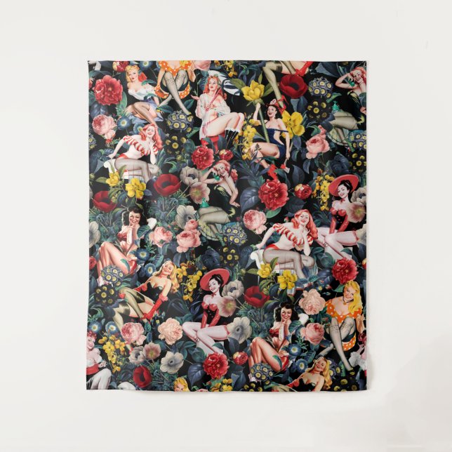 Tenture Pin-up III (Devant)