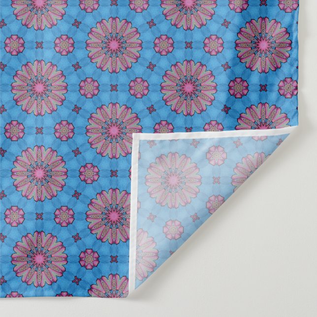 Tenture Pink Floral Art (Détail)