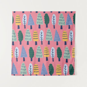 Tenture Pins mignons : motif pour enfants.