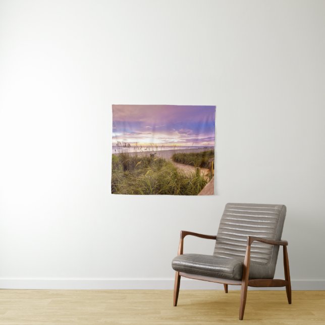 Tenture Plage la Floride de Naples (En situation (horizontale))