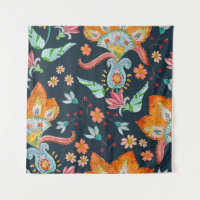 Plaisir floral : Aquarelle texture de fleurs