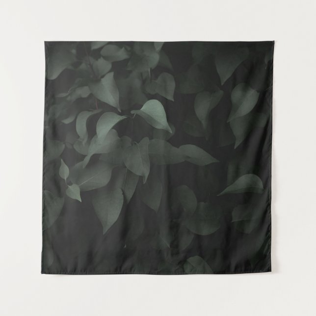 TENTURE PLANTE FEUILLES VERTES (Devant)