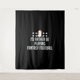 Tenture Playing fantasy football Unicorn