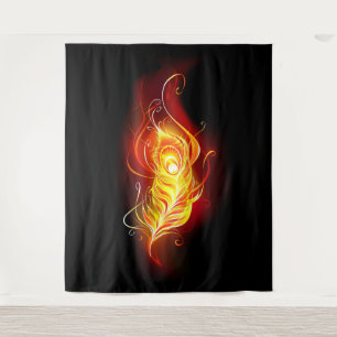 Tenture Plumes de paquetage de feu