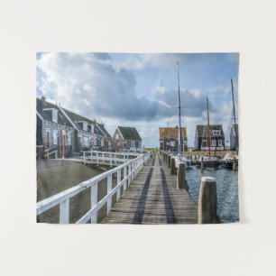 Tenture Poche en bois à Marken, Pays-Bas