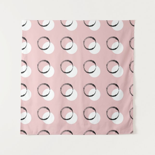 Tenture Pointe Polka, motif polyvalent sans soudure (Devant)