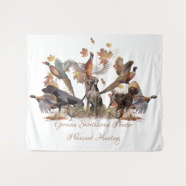 Tenture Pointeur à poils courts allemand (Devant (Horizontal))