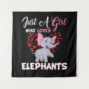 Tenture Poison de Just Girl Who Loves Elephants