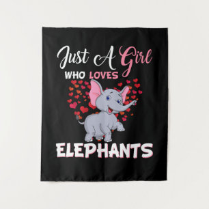 Tenture Poison de Just Girl Who Loves Elephants