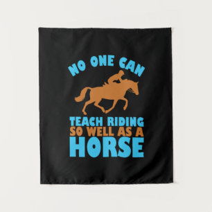 Tenture Poison d'Equestrian No One Can Teach Riding