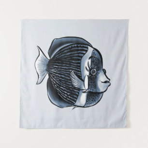 Tenture Poissons Mignons Sous La Mer