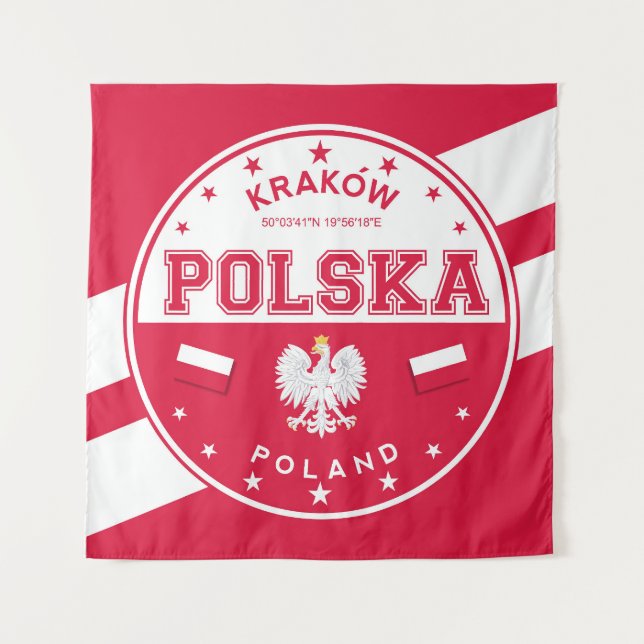 Tenture Pologne Cracovie (Devant)