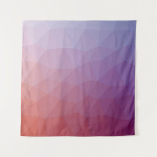 Tenture  polygone abstrait. Illustration abstraite moderne