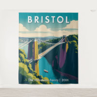 Pont suspendu de Clifton Rétro Bristol Mur