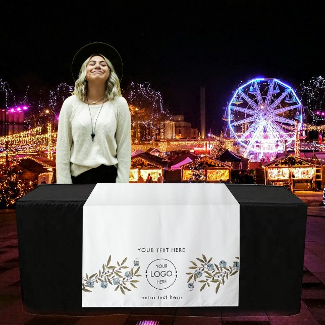 Tenture Pop Up Shop Table Bannière Marché de Noël Stand (Pop Up Shop Table Banner Christmas Market Stall Tapestry)