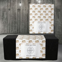 Pop Up Shop Table Runner Banner Logo Exotic