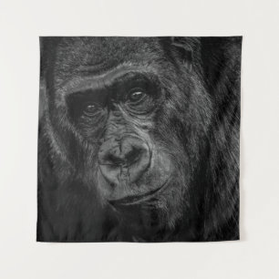 TENTURE PORTRAIT DE MONKEY SUR BW