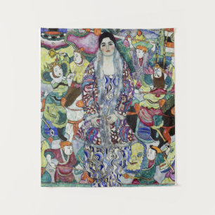 Tenture Portrait d'une femme peinture par Gustav Klimt