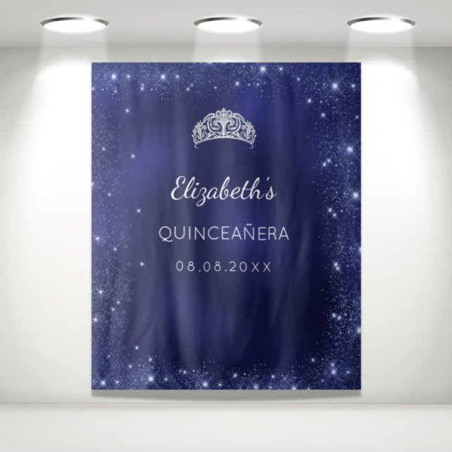 Tenture Poussette de Quinceanera poussière de paillettes b (Créateur téléchargé)