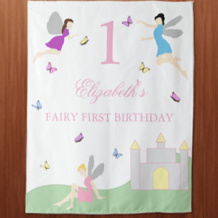 Tenture Premier anniversaire de fée