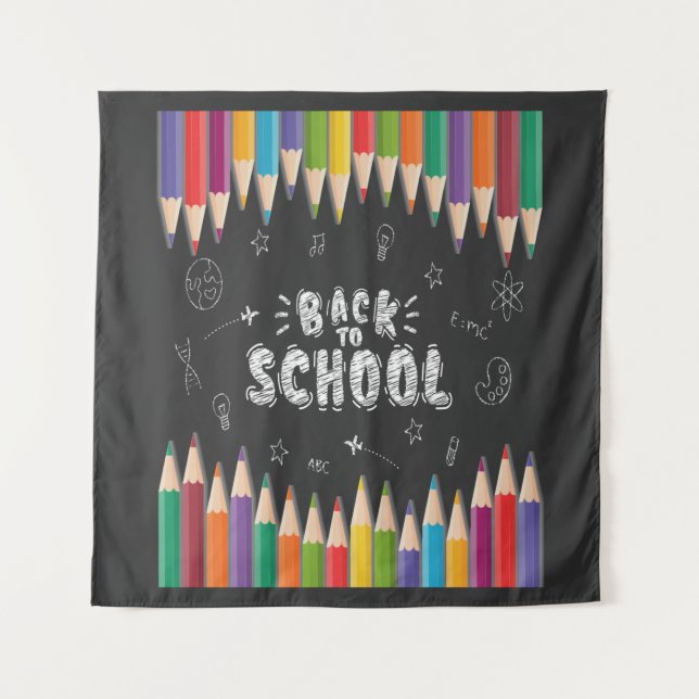 Tenture Première Journée De Chemise D'École, Bienvenue À L (Devant)