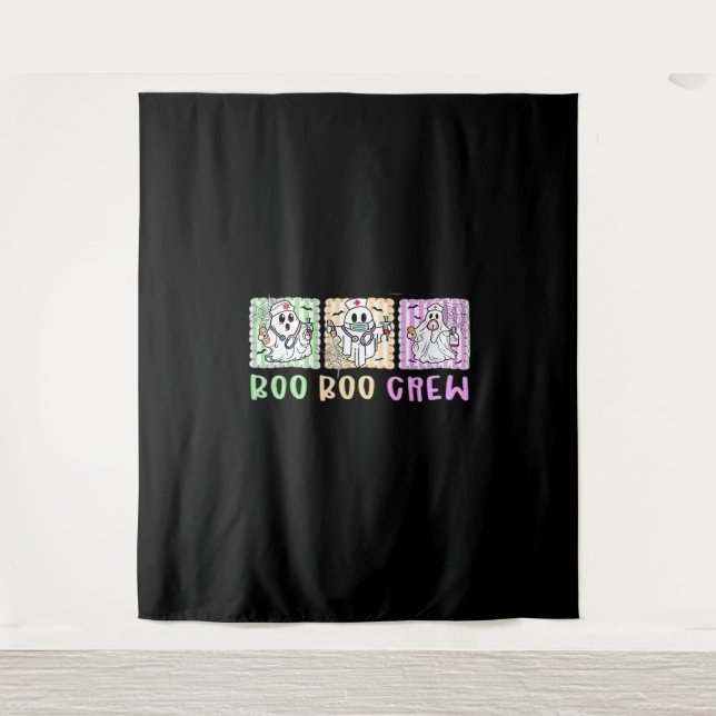 Tenture Preppy Boo Crew Nurse Halloween Costume femmes Hom (Devant)