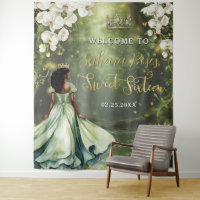 Princesse noire et grenouille robe verte douce 16 
