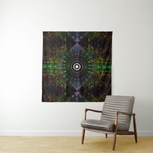 Tenture Prisme triangulaire tribal