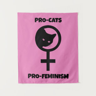 Tenture Pro Cats Pro Feminisme