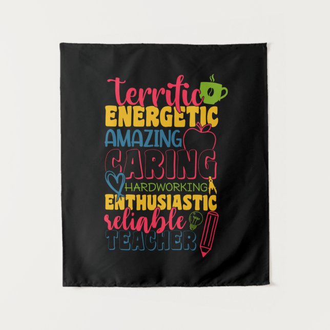 Tenture Professeur Cadeaux | Enseignant de soins Extraordi (Devant)