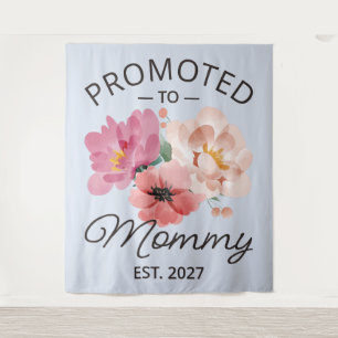 Tenture Promue Maman en 2027 Annonce de Nouvelle Maman VI
