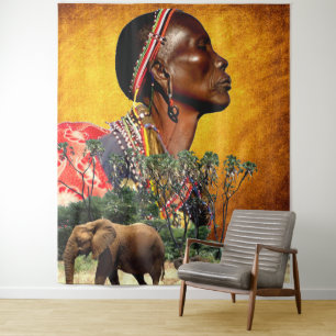 Tenture Protéger le royaume animal