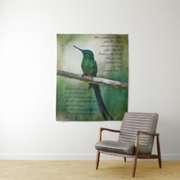 Tenture Psaumes 91:1-4 Inspirationnel