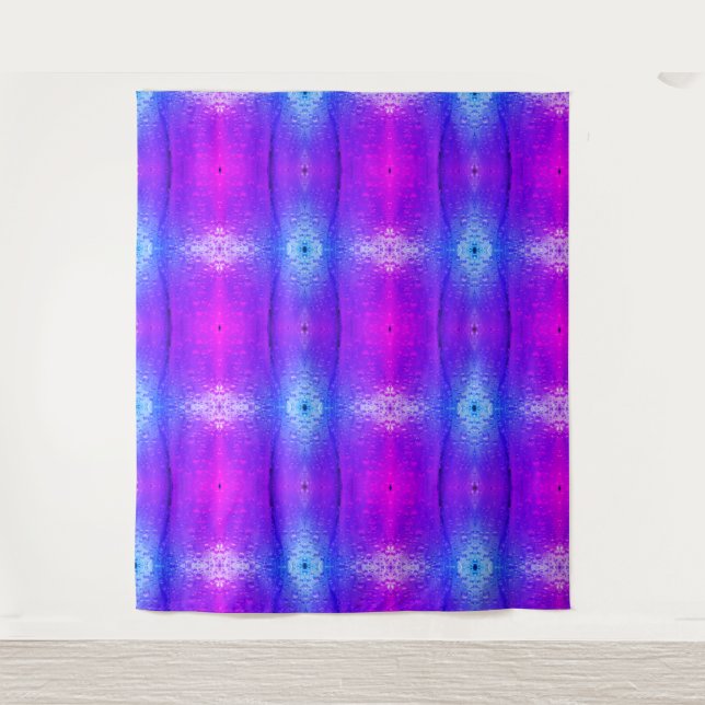 Tenture Purples Ikat Too Miami (Devant)