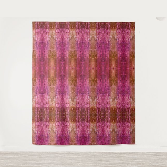 Tenture Purples X 1974 Ikat 8 (Devant)