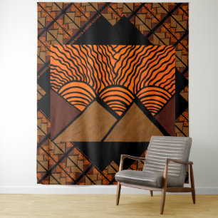 Tenture Pyramides d'autres mondes 1