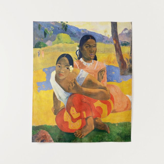 Tenture Quand vous marierez-vous ? Paul Gauguin (Devant)