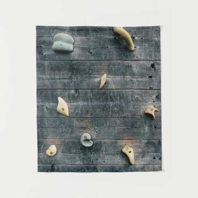 Tenture Quatre décorations murales en bois marron (Devant)