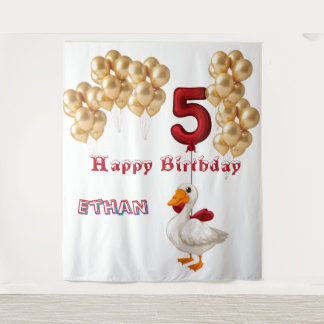 Tenture Quatrième anniversaire 