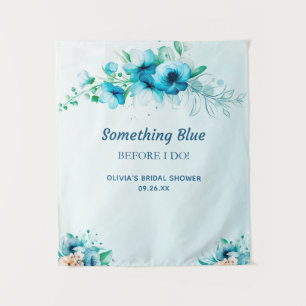 Tenture Quelque chose de bleu avant de faire Fête des mari